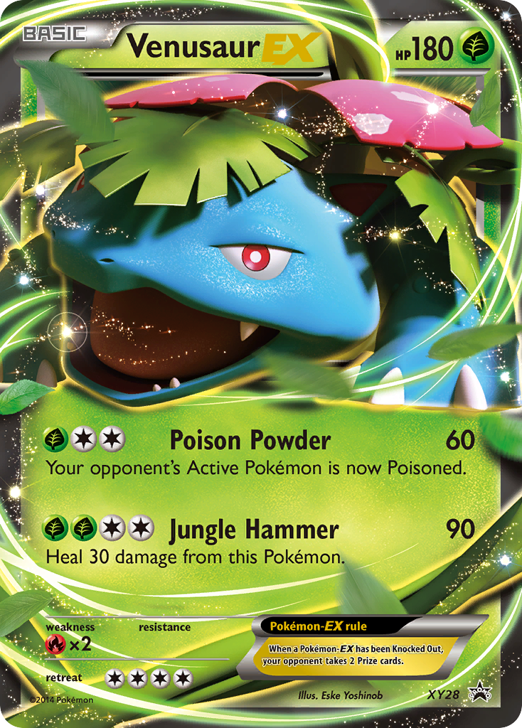 Venusaur EX (XY28) [XY: Black Star Promos] | North Game Den