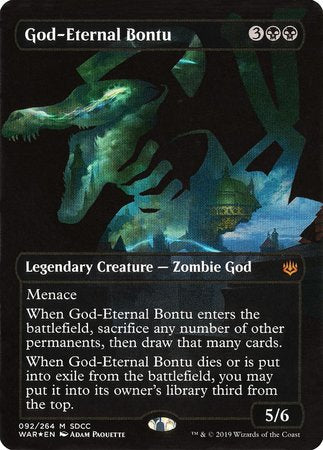 God-Eternal Bontu SDCC 2019 EXCLUSIVE [San Diego Comic-Con 2019] | North Game Den