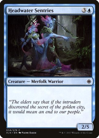 Headwater Sentries [Ixalan] | North Game Den