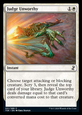 Judge Unworthy [Time Spiral Remastered] | North Game Den