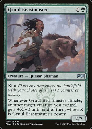 Gruul Beastmaster [Ravnica Allegiance] | North Game Den