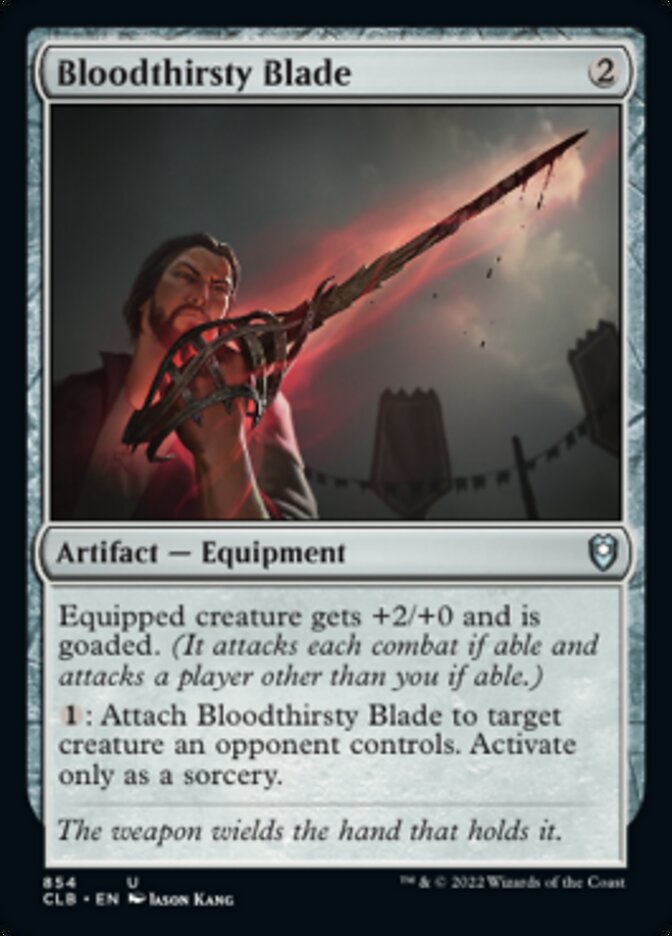 Bloodthirsty Blade [Commander Legends: Battle for Baldur's Gate] | North Game Den