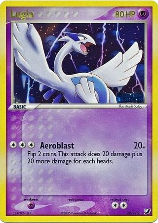 Lugia (29/115) (Stamped) [EX: Unseen Forces] | North Game Den