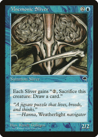 Mnemonic Sliver [Tempest] | North Game Den