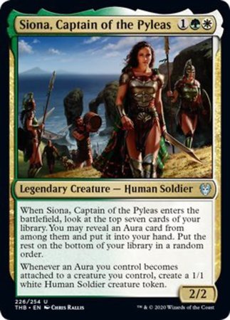 Siona, Captain of the Pyleas [Theros Beyond Death] | North Game Den