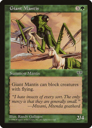 Giant Mantis [Mirage] | North Game Den