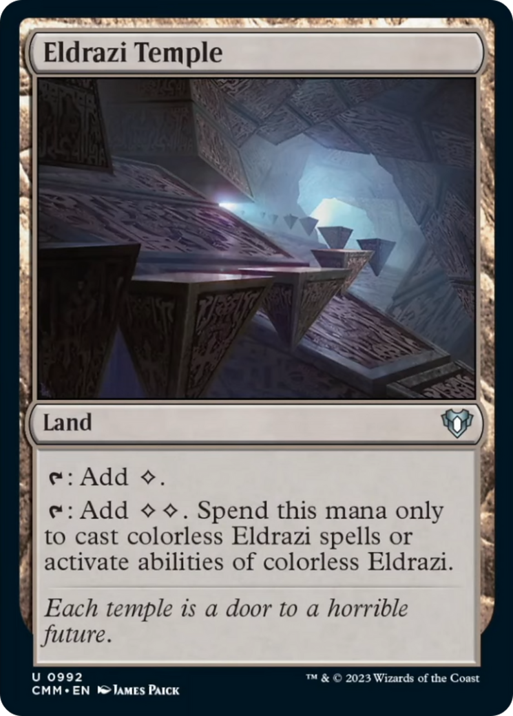 Eldrazi Temple [Commander Masters] | North Game Den