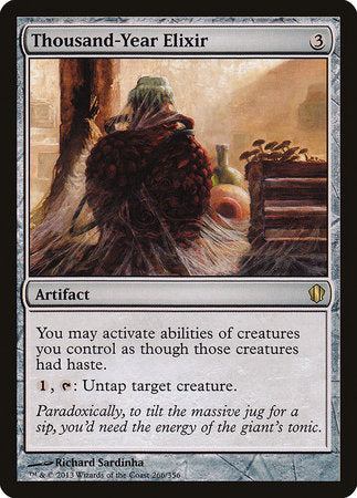 Thousand-Year Elixir [Commander 2013] | North Game Den