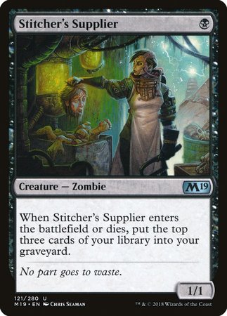 Stitcher's Supplier [Core Set 2019] | North Game Den