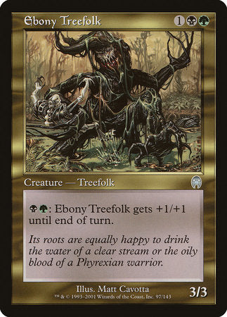 Ebony Treefolk [Apocalypse] | North Game Den
