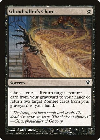 Ghoulcaller's Chant [Innistrad] | North Game Den