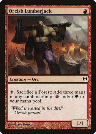 Orcish Lumberjack [Duel Decks: Heroes vs. Monsters] | North Game Den