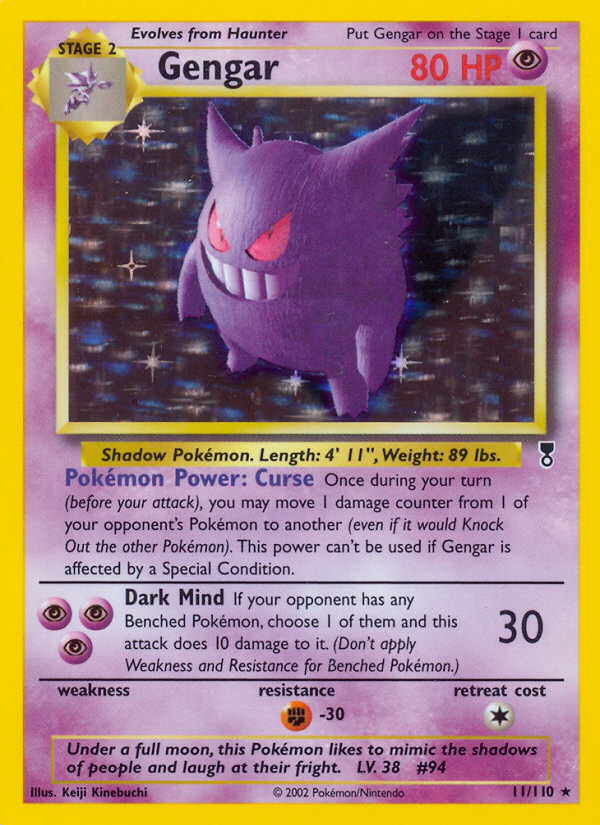 Gengar (11/110) [Legendary Collection] | North Game Den