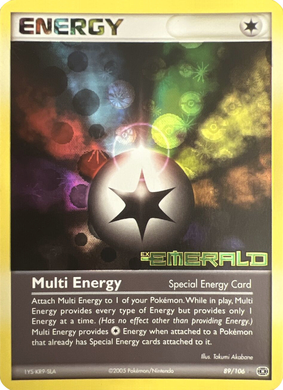 Multi Energy (89/106) (Stamped) [EX: Emerald] | North Game Den