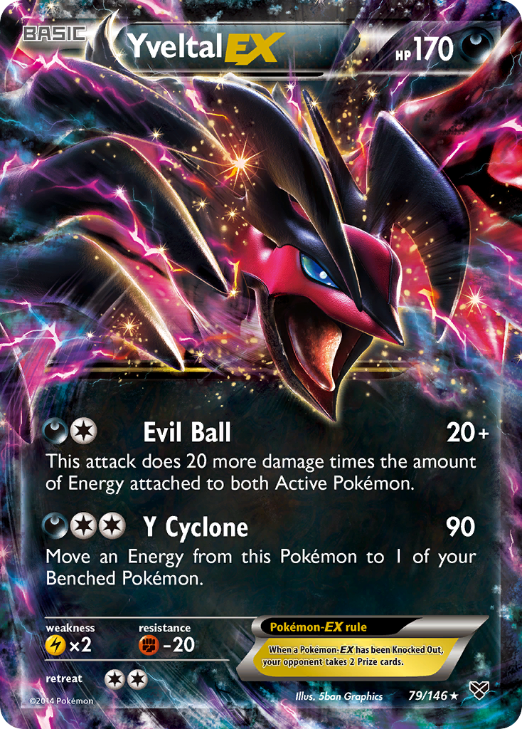 Yveltal EX (79/146) [XY: Base Set] | North Game Den