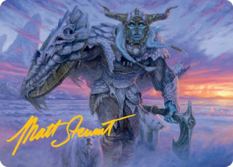 Frost Giant Art Card (Gold-Stamped Signature) [Dungeons & Dragons: Adventures in the Forgotten Realms Art Series] | North Game Den