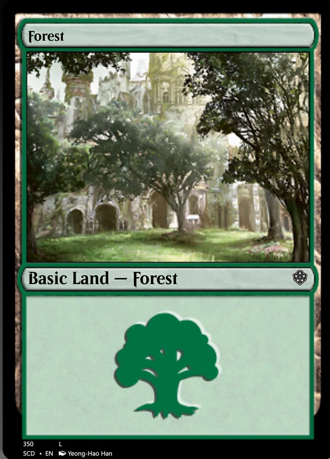 Forest (350) [Starter Commander Decks] | North Game Den