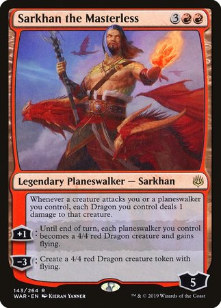 Sarkhan the Masterless [War of the Spark] | North Game Den