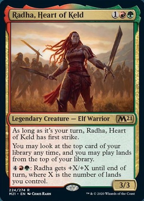 Radha, Heart of Keld [Core Set 2021] | North Game Den