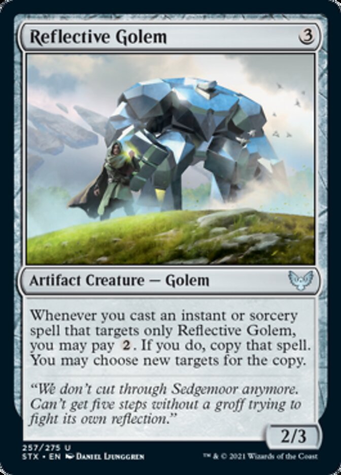 Reflective Golem [Strixhaven: School of Mages] | North Game Den