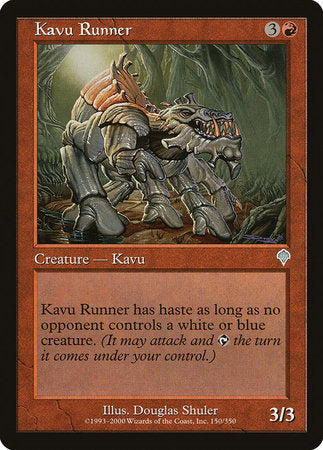 Kavu Runner [Invasion] | North Game Den