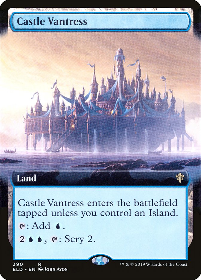 Castle Vantress (Extended Art) [Throne of Eldraine] | North Game Den