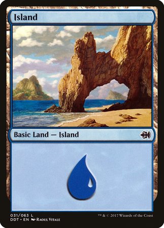 Island (31) [Duel Decks: Merfolk vs. Goblins] | North Game Den