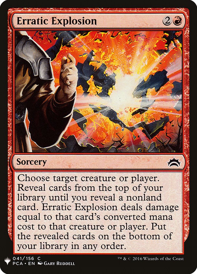 Erratic Explosion [Mystery Booster] | North Game Den
