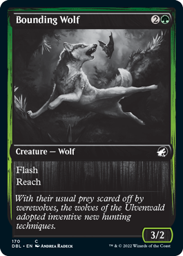Bounding Wolf [Innistrad: Double Feature] | North Game Den