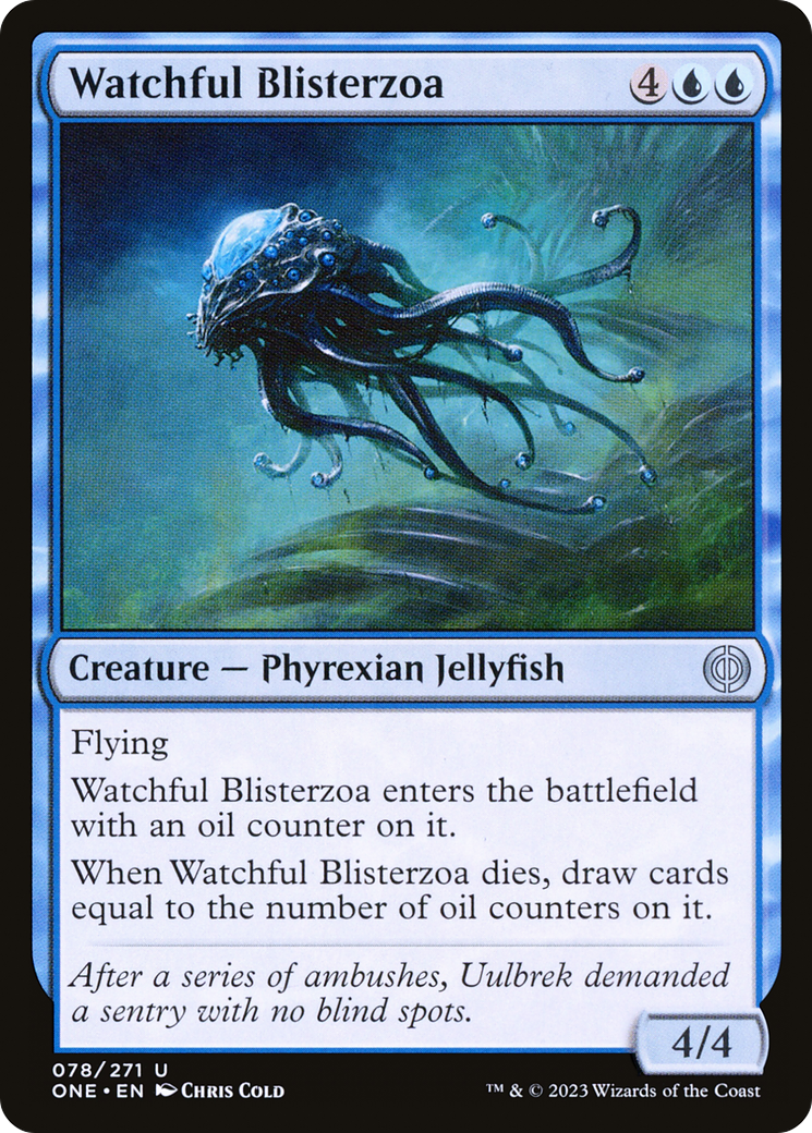 Watchful Blisterzoa [Phyrexia: All Will Be One] | North Game Den