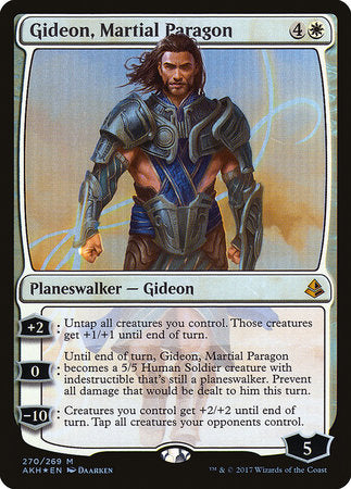 Gideon, Martial Paragon [Amonkhet] | North Game Den