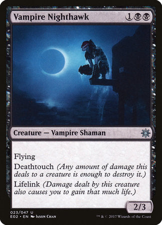 Vampire Nighthawk [Explorers of Ixalan] | North Game Den