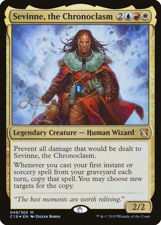 Sevinne, the Chronoclasm [Commander 2019] | North Game Den