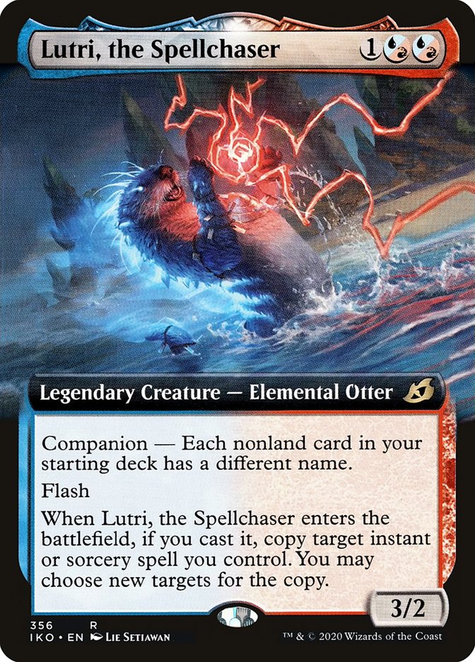 Lutri, the Spellchaser (Extended Art) [Ikoria: Lair of Behemoths] | North Game Den