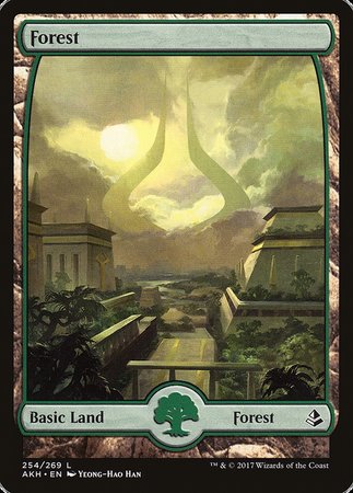 Forest (254) - Full Art [Amonkhet] | North Game Den