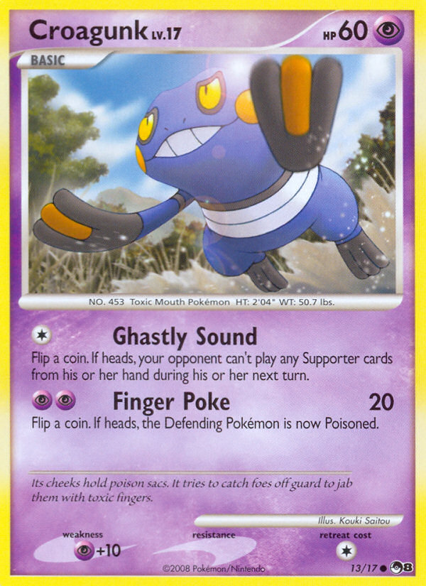 Croagunk (13/17) [POP Series 8] | North Game Den