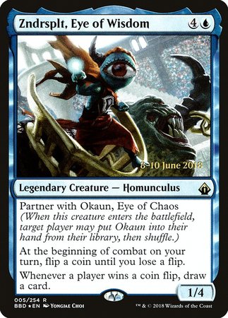 Zndrsplt, Eye of Wisdom [Battlebond Promos] | North Game Den