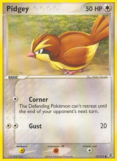 Pidgey (73/112) [EX: FireRed & LeafGreen] | North Game Den