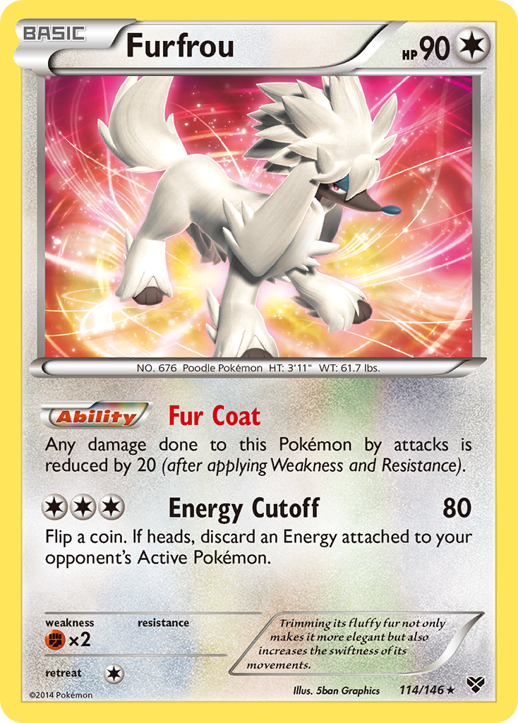 Furfrou (114/146) [XY: Base Set] | North Game Den