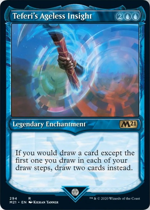 Teferi's Ageless Insight (Showcase) [Core Set 2021] | North Game Den