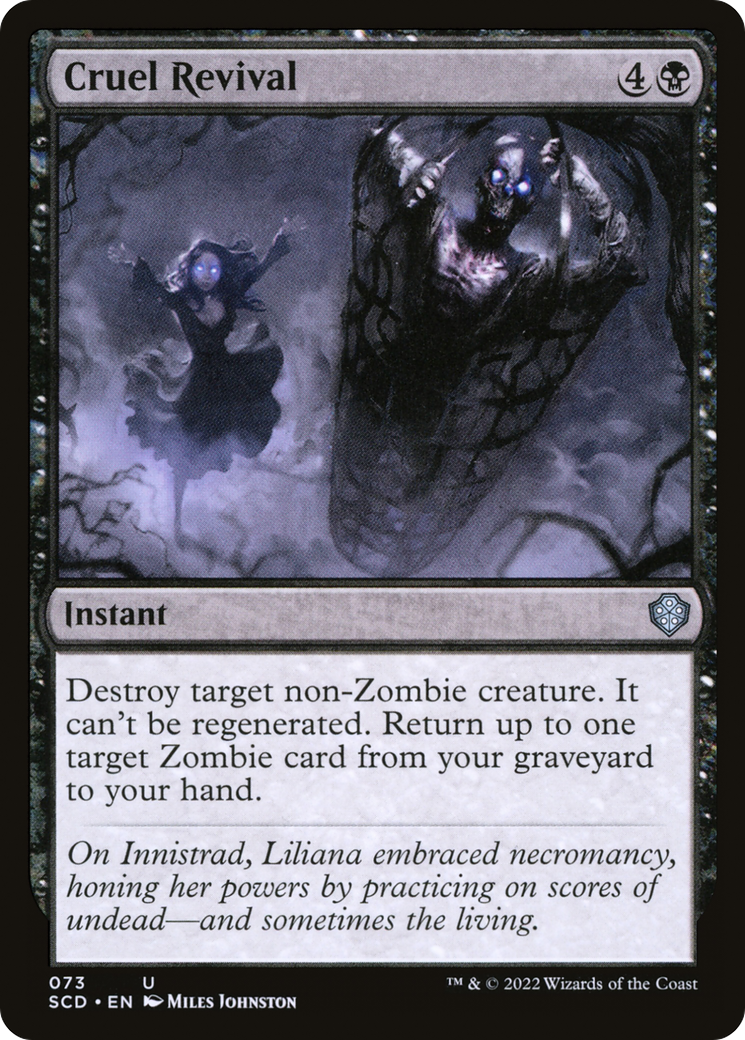 Cruel Revival [Starter Commander Decks] | North Game Den