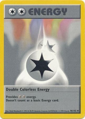 Double Colorless Energy (96/102) [Base Set Shadowless Unlimited] | North Game Den