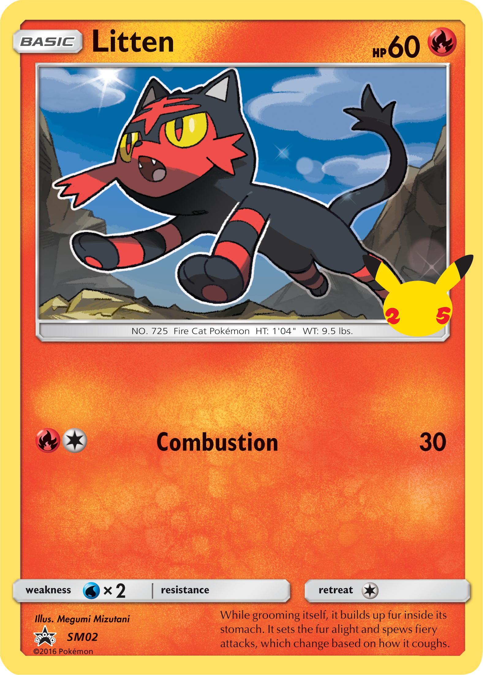 Litten (SM02) [First Partner Pack] | North Game Den