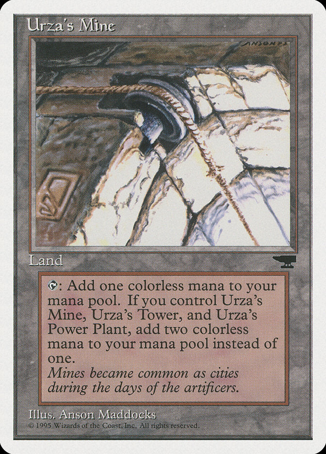 Urza's Mine (Pulley Embedded in Stone) [Chronicles] | North Game Den