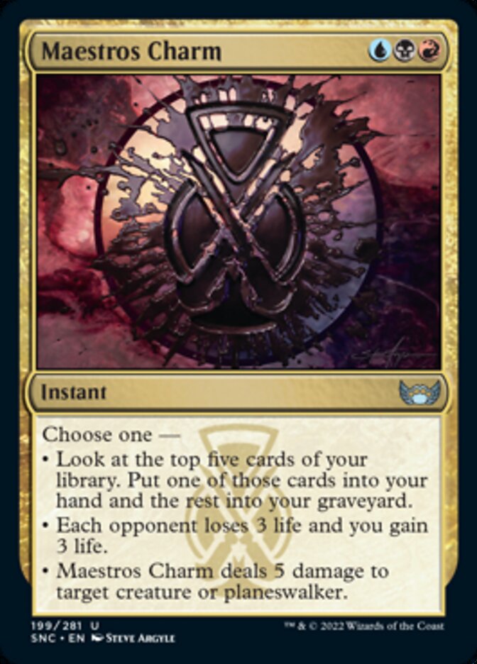Maestros Charm [Streets of New Capenna] | North Game Den