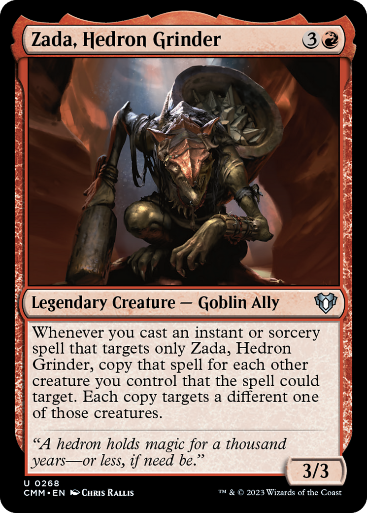 Zada, Hedron Grinder [Commander Masters] | North Game Den