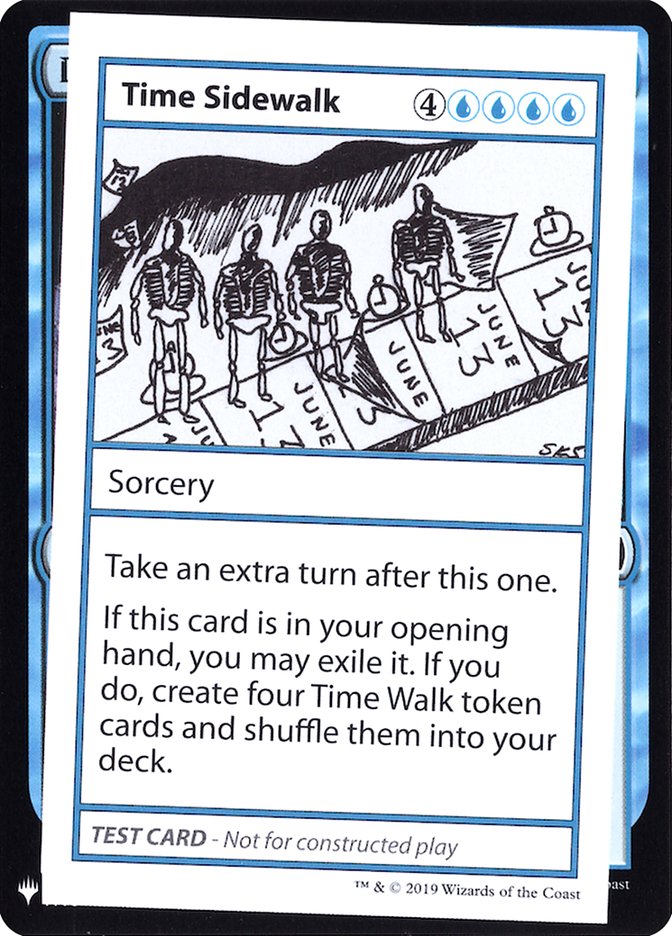 Time Sidewalk [Mystery Booster Playtest Cards] | North Game Den