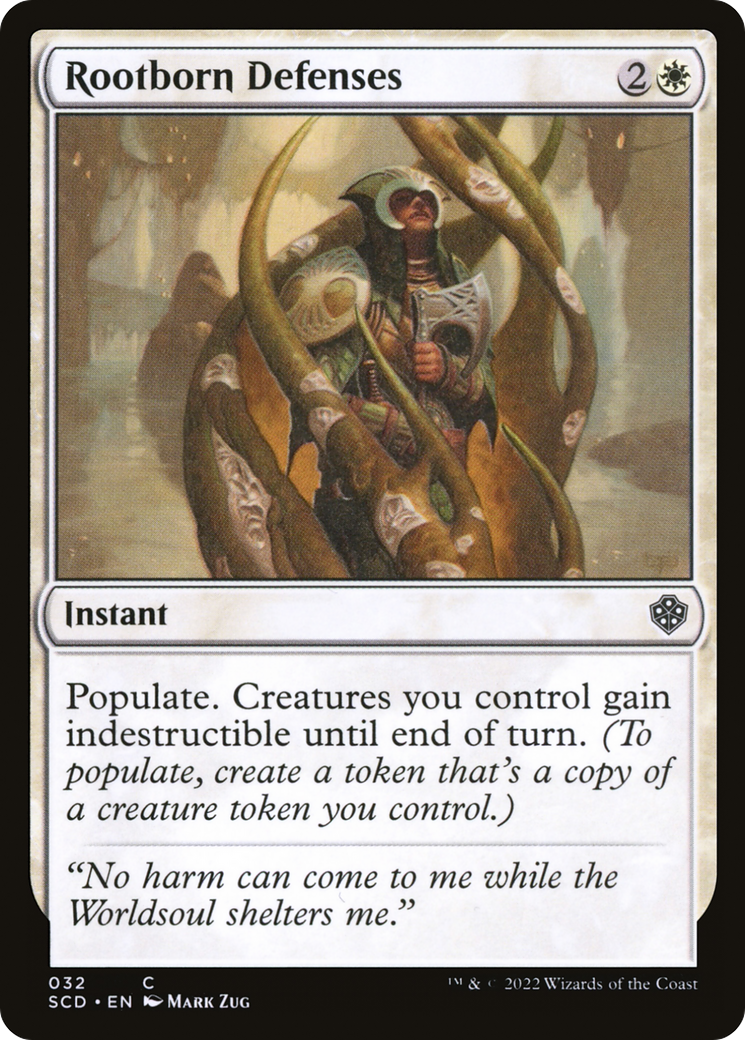 Rootborn Defenses [Starter Commander Decks] | North Game Den