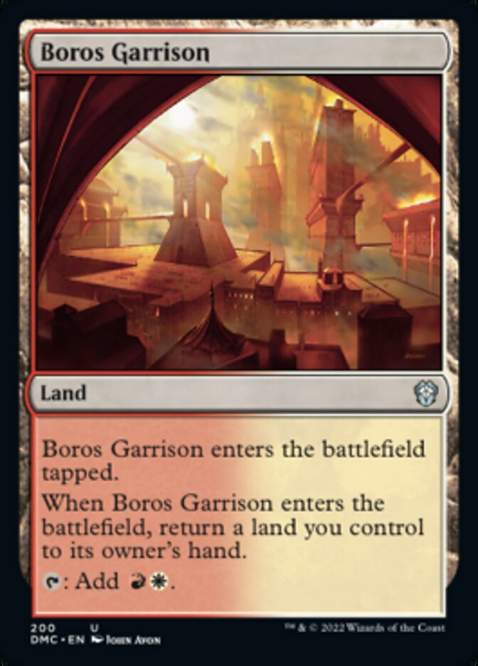 Boros Garrison [Dominaria United Commander] | North Game Den