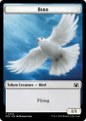 Bird // Kobolds of Kher Keep Double-Sided Token [March of the Machine Commander Tokens] | North Game Den
